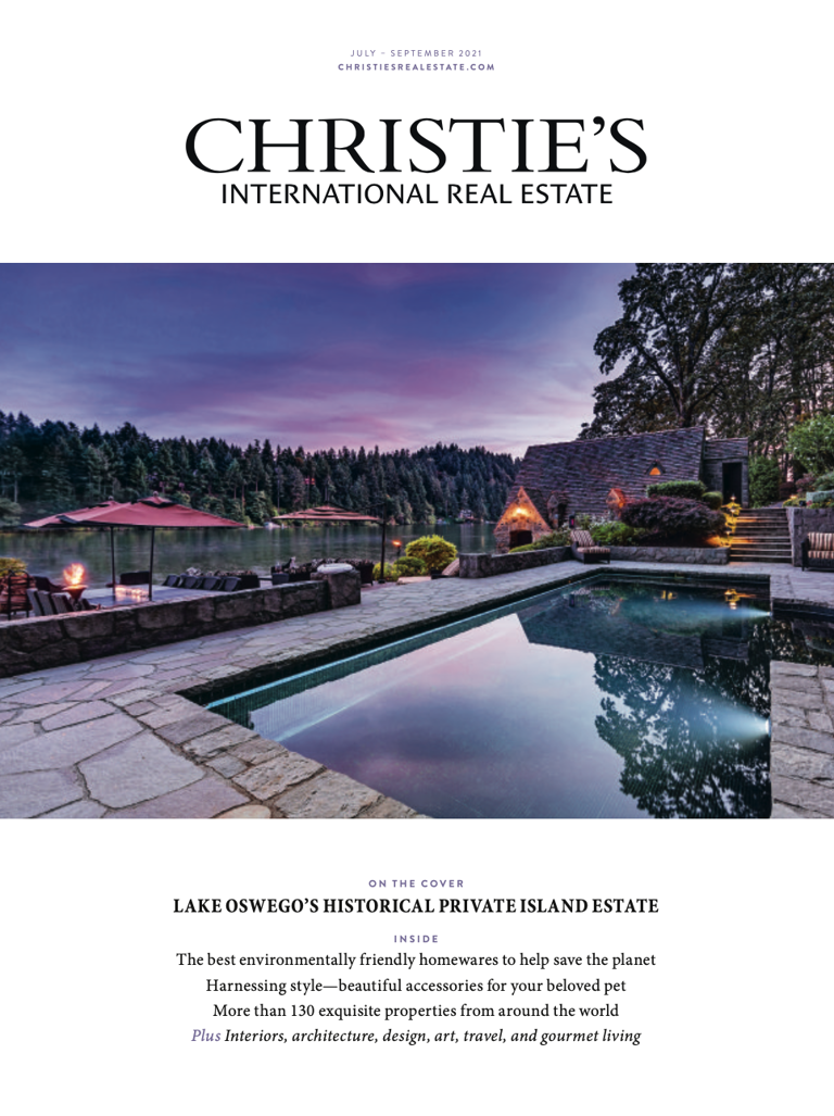 Christies Real Estate Magazine Issue 3 - luglio 2021, ZEITGENÖSSISCHER GLAMOUR Christies Real Estate Magazine Issue 3 - July 2021