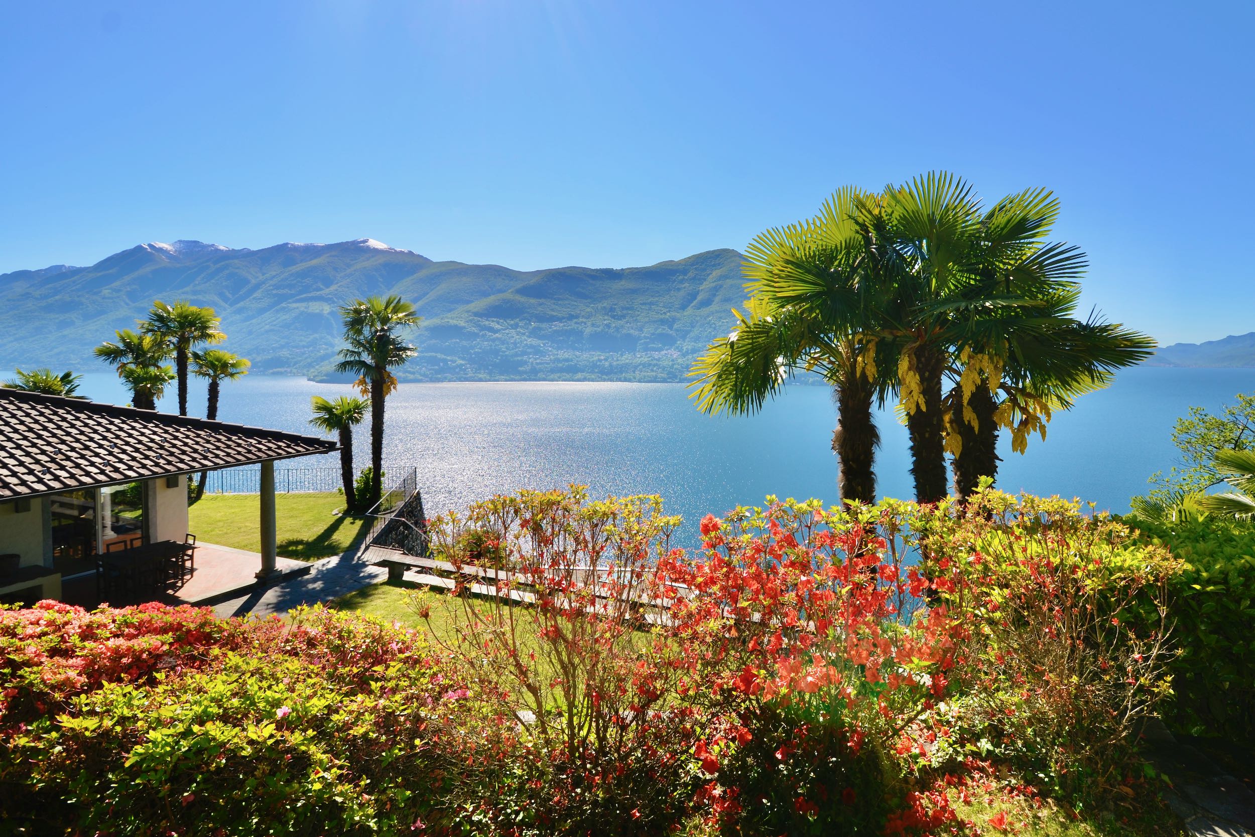 Locarno Region, Villa in Brissago for sale, at Lake Maggiore, Ticino, Switzerland 