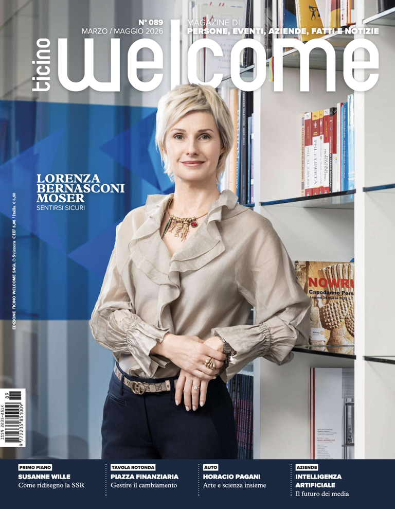 Ticino Welcome No. 89, Mar–May 2026 – Twenty Years of International Vision Ticino Welcome °89, Mar – May 2026