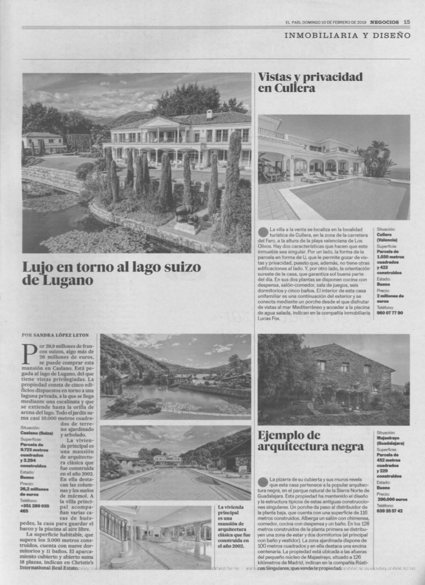 El Pais - 10th February 2019