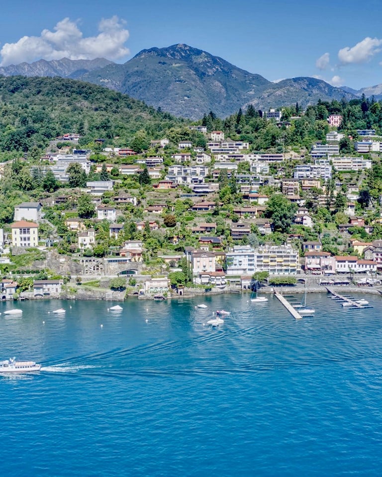 Ascona Region, Lake Maggiore view, Ticino, Switzerland