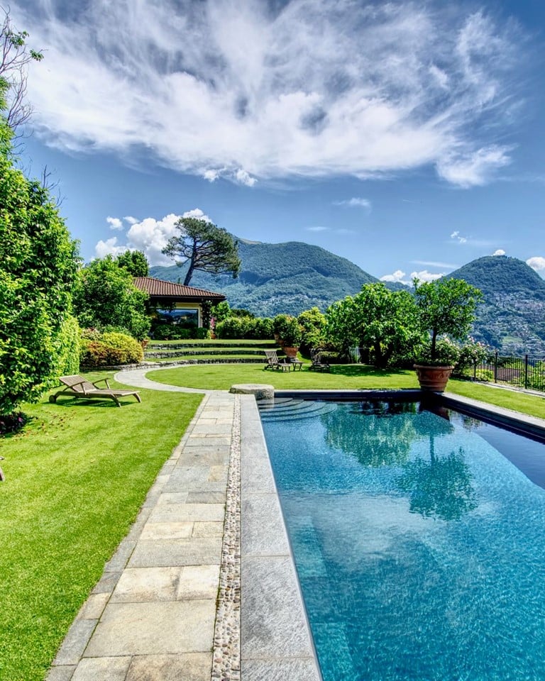 Villas & Houses for sale at Lake Lugano, Ticino, Switzerland