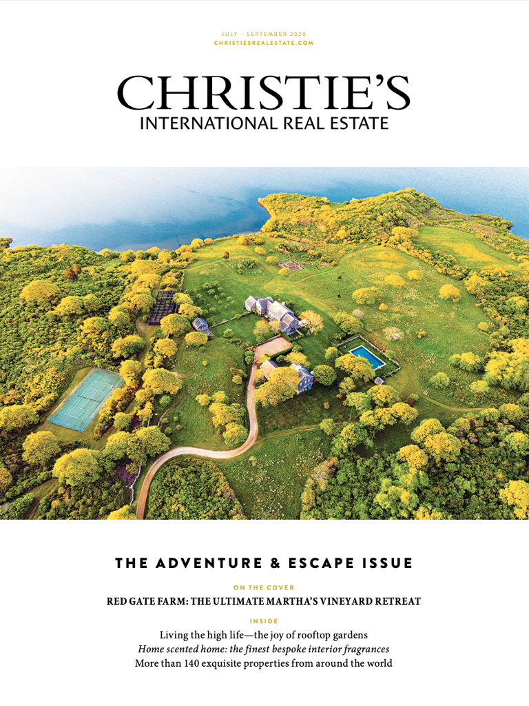 Christies Real Estate Magazine luglio 2020, MODERNA VILLA VISTA LAGO MONTAGNOLA, TICINO Christies Real Estate Magazine July 2020