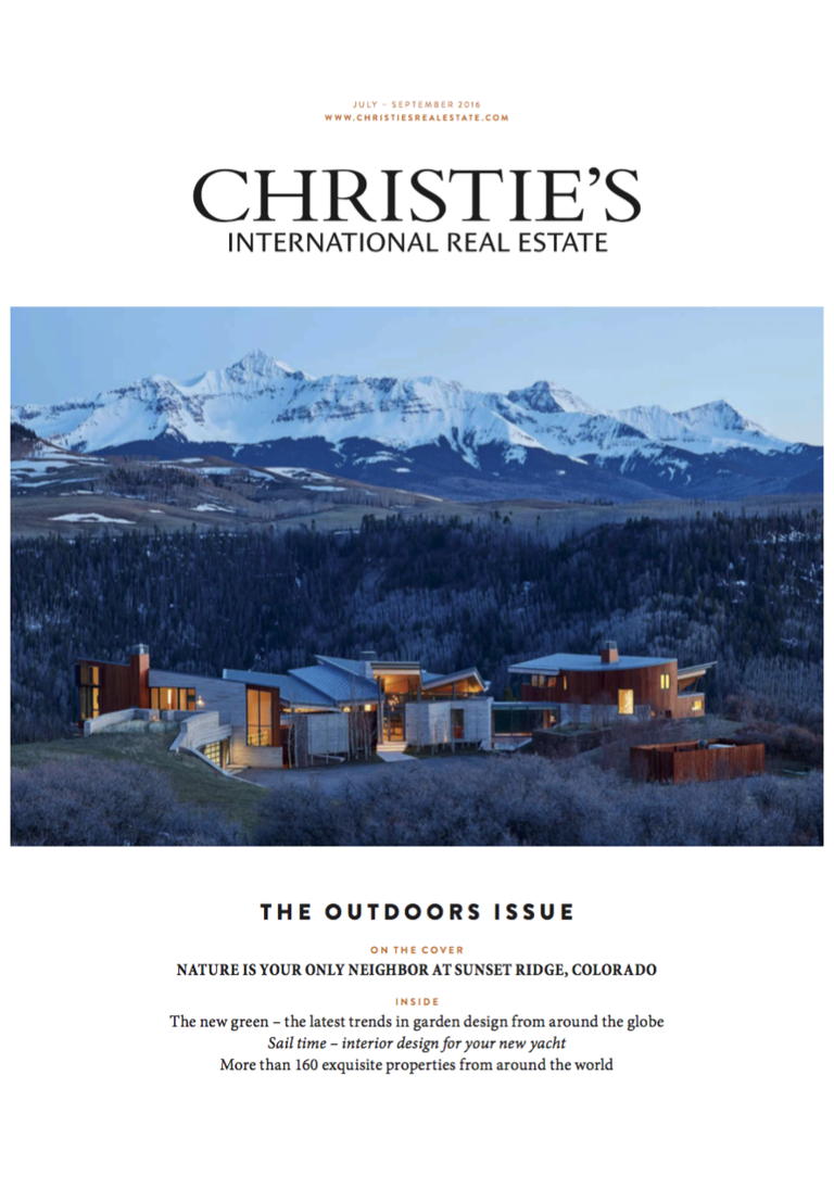 Christie's Real Estate Magazine - luglio 2016, VILLA FLORIDIANA PORZA, TICINO, SVIZZERA Christie's Real Estate Magazine - July 2016