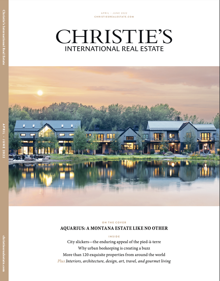 Christie's International Real Estate Magazine, April to Juni 2022 – ELEGANZ MIT SEEBLICK Christie's International Real Estate Magazine, April to June 2022