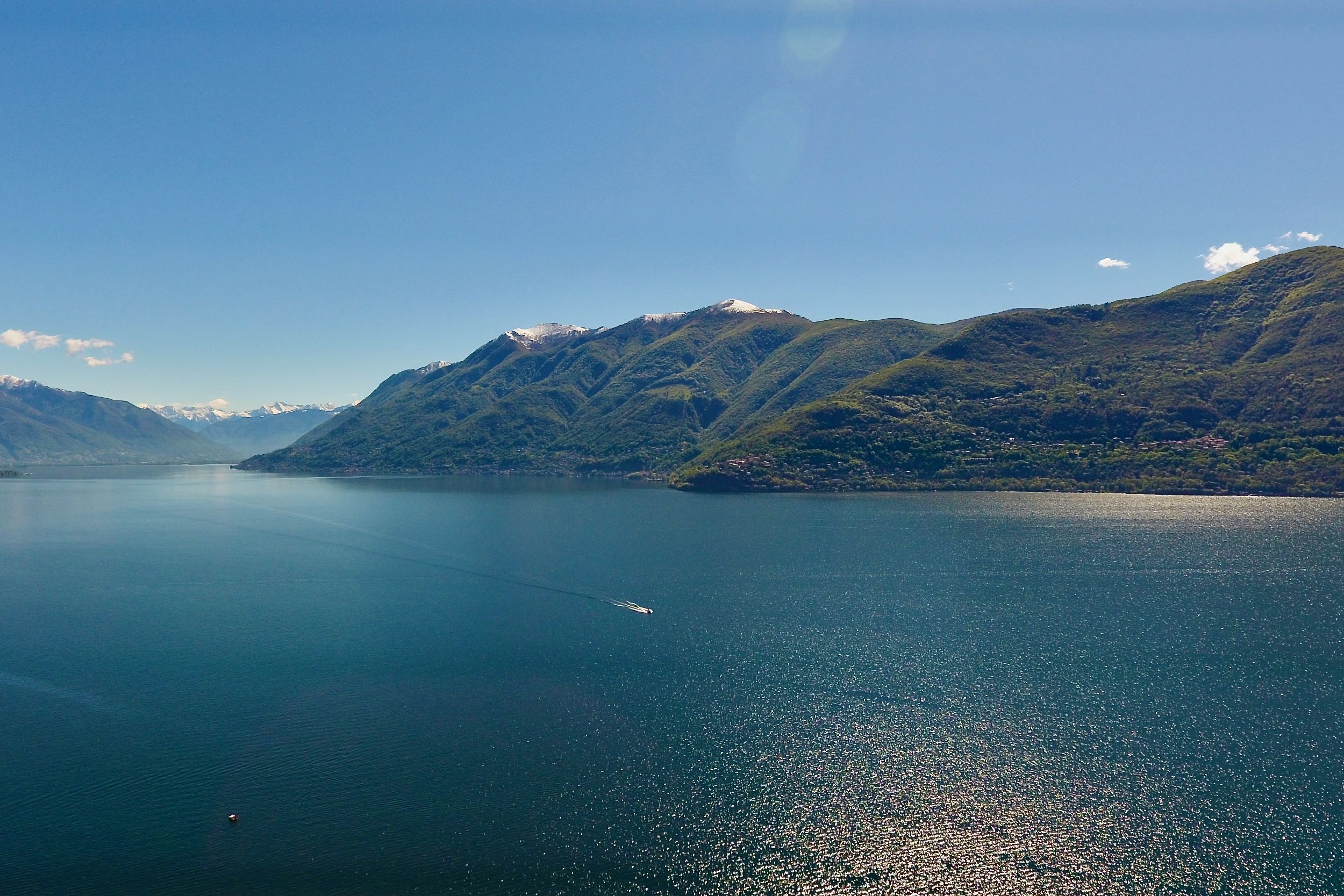 Locarno Region, Lake Maggiore view, Ticino, Switzerland 