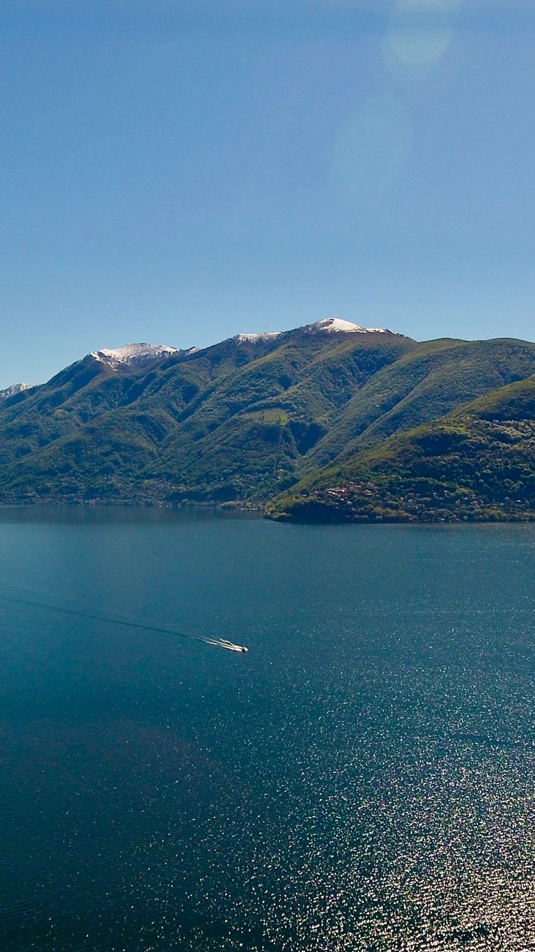 Locarno Region, Lake Maggiore view, Ticino, Switzerland 
