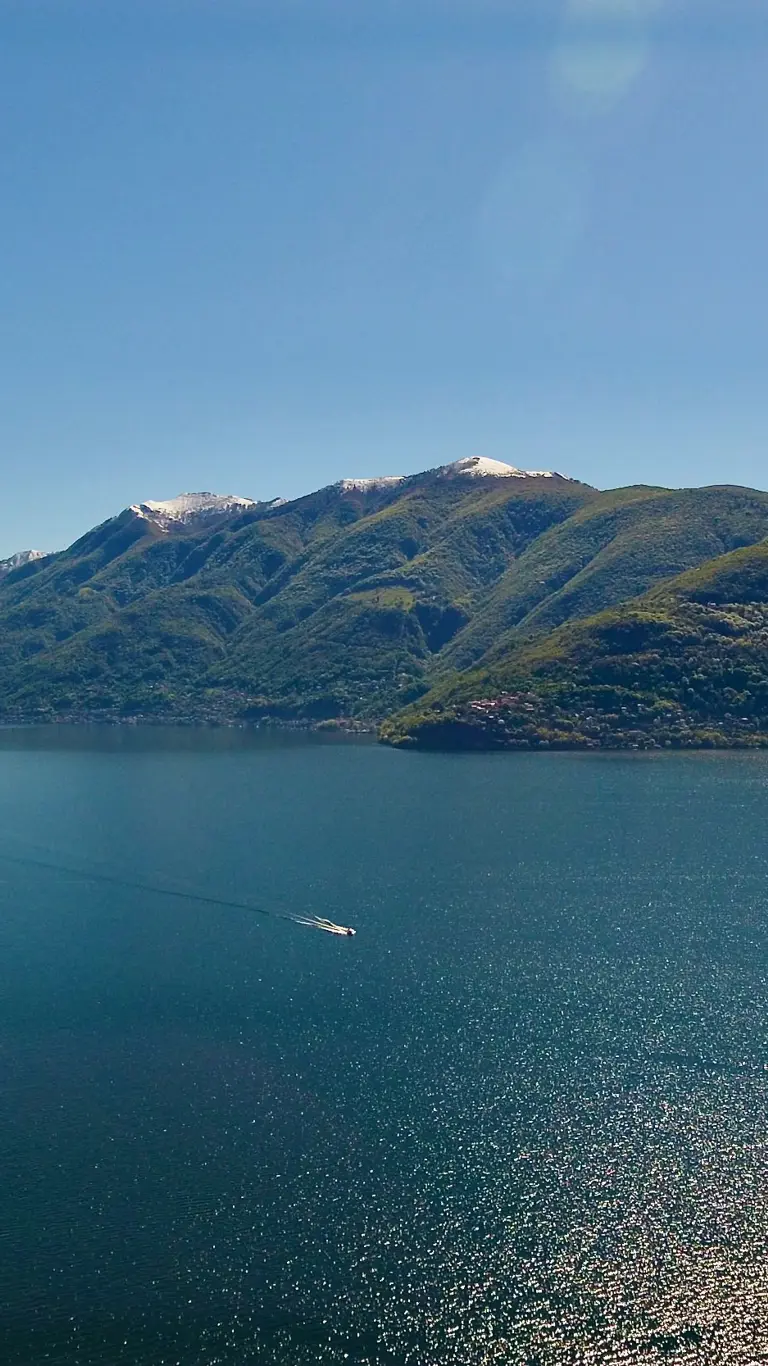 Locarno Region, Lake Maggiore view, Ticino, Switzerland 